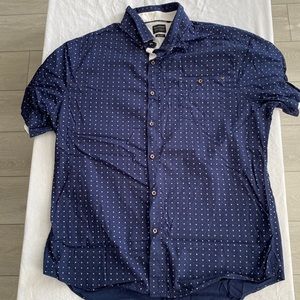 7 Diamonds Short Sleeve Button Down XXL